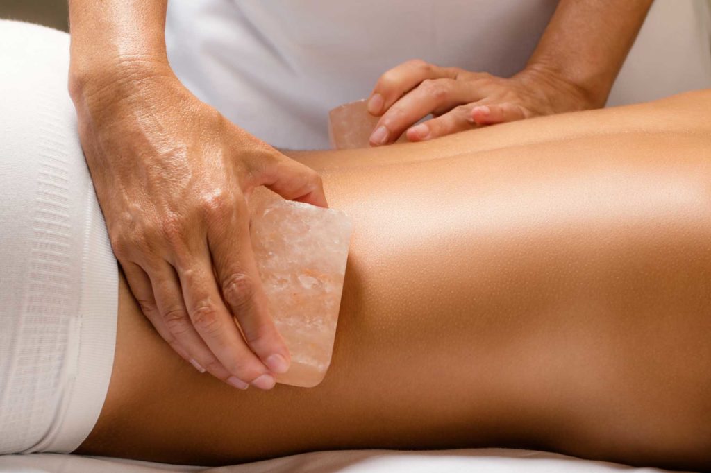 Himalayasalz Massage