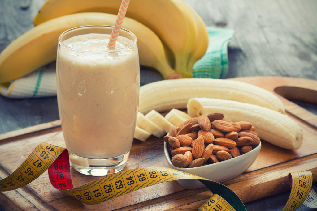 Bananen-Mandel-Smoothie