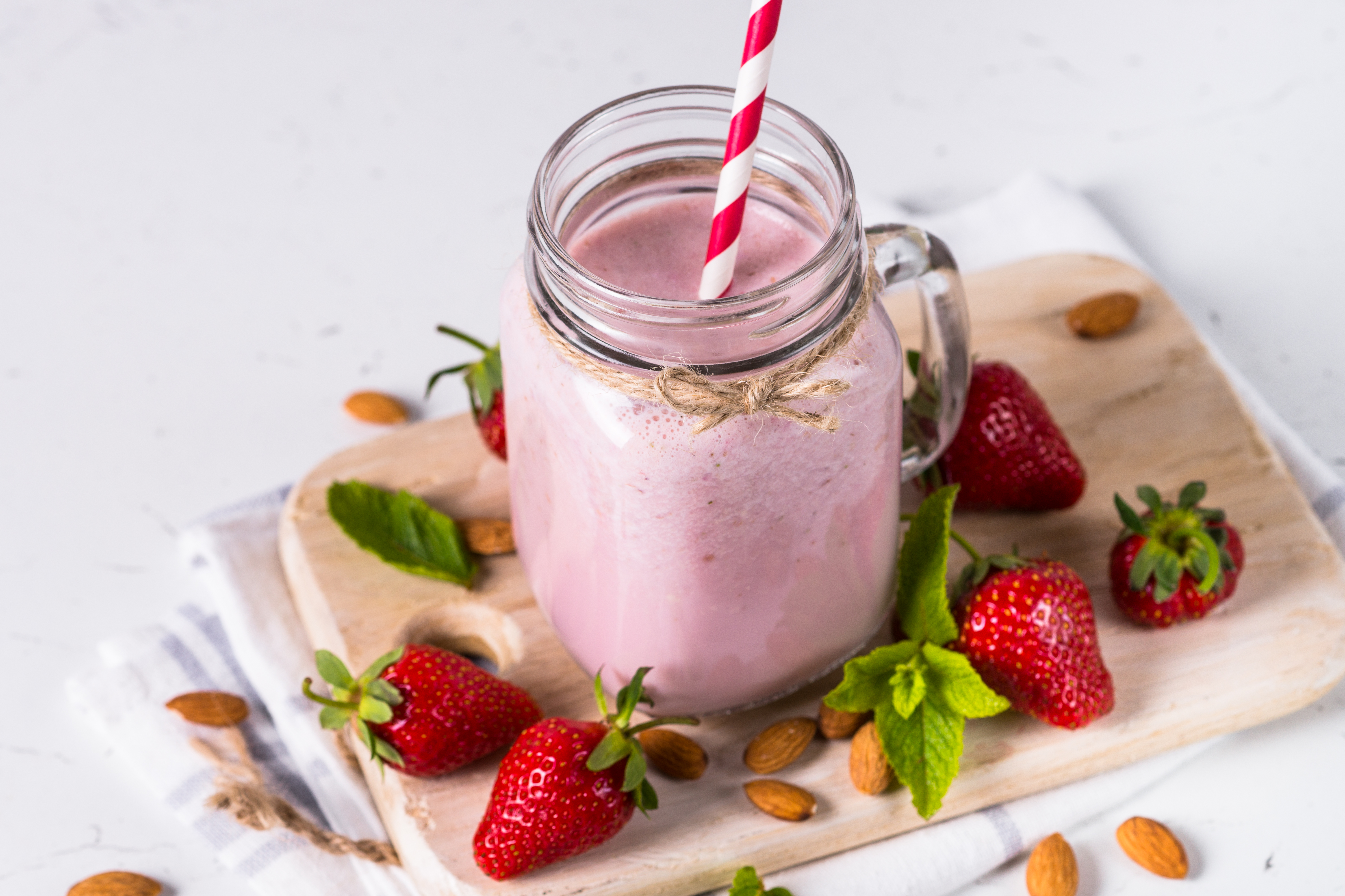 Erdbeeren-Joghurt-Smoothie